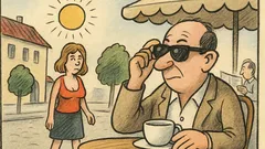 Vtip: Ženský výstřih je jako slunce…