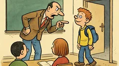 Vtip: Kárá učitel žáka: „Opice, zase...“