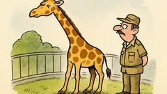 Vtip: Proč má žirafa dlouhý krk?
