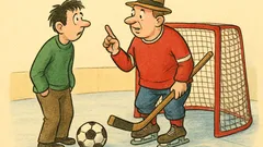 Vtip: „Tomáši, je pravda, že víš o hokeji…?“