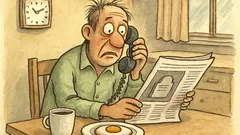 Vtip: Jedno ráno si Jerry sedl k snídani