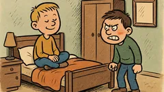 Vtip: Vyrůstal jsem jako jedináček, brácha zuřil