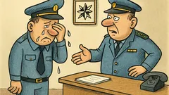 Vtip: Ráno nastupuje policista do služby a...