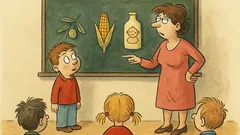 Vtip: „Pepíčku, z čeho se dělá olej?“