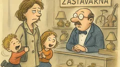 Vtip: Po náročném dni chci děti prodat