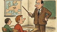 Vtip: „Martine, kde leží Trója?“