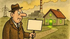 Vtip: Prodám vilu u Černobylu, znáte to?