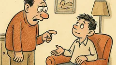 Vtip: Otec na syna – Pavle, ukaž žákovskou...