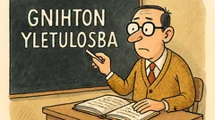 Vtip: Když napíšeš „Absolutely Nothing“ pozpátku