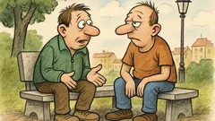 Anekdota: Povídají si dva kamarádi – Doma je nás pět