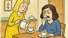 Vtip: Brunetka přijde na návštěvu k blondýnce