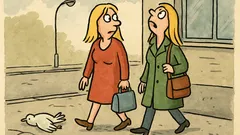 Vtip: Jdou dvě blondýnky po ulici a...