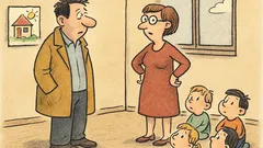 Vtip: Otec přichází do školky a říká…