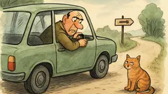 Vtip: Muž odveze kočku pět kilometrů...