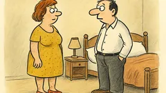 Vtip: Manželka říká manželovi, že zhubla...