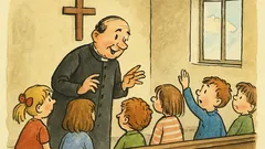 Vtip: Ptá se kněz dětí v nedělní škole...