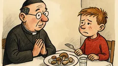 Vtip: Farář se ptá Pepíčka, modlíte se?