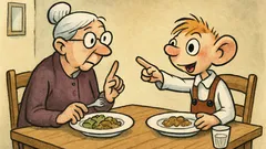 Vtip: Bábinka říká Hurvínkovi: Hrajeme na autobus