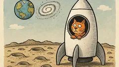 Vtip: Víte, proč neposílají kočku do vesmíru?