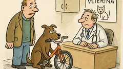 Vtip: Přijde pan Novák k veterináři a...