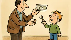 Vtip: Otec říká synovi – vyber si ruku