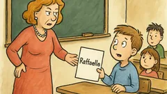 Vtip: Paní učitelka říká žákům o úkolu