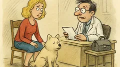 Vtip: Přijde blondýnka se psem ke zvěrolékaři…