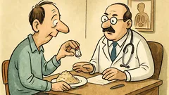 Vtip: Doktor mi řekl, ať omezím sůl