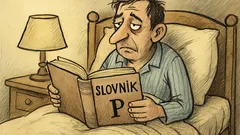 Vtip: Včera v noci jsem v posteli četl