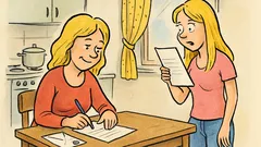 Vtip: Blondýnka píše dceři blondýnce dopis...