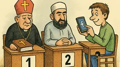 Vtip: Největší světová náboženství jsou...