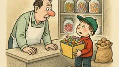 Vtip: Prodavač se ptá Pepíčka, opravdu tě...