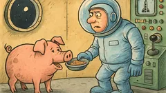 Vtip: Policistu a prase pošlou do vesmíru…