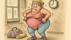 Vtip: Začala jsem cvičit aerobik, ohýbám se...