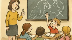 Vtip: Ve škole učitelka varuje děti…