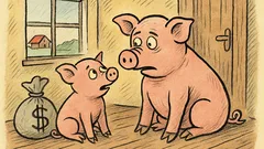 Vtip: Malé prasátko se ptá tatínka...