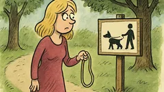 Vtip: Jde blondýnka parkem a narazí na ceduli