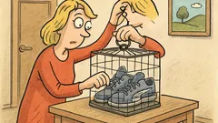 Vtip: Víš, proč blondýnka schovává boty?