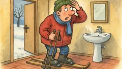 Vtip: Přijde pán v zimě domů a...