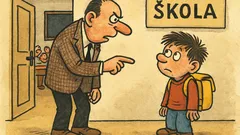 Anekdota: Kárá učitel žáka: „Vopičko, zase...“