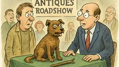 Vtip: Přinesu na Antiques Roadshow vycpaného psa