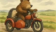 Vtip: Ježek a medvěd sedí na motorce...