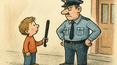 Vtip: Malý chlapeček přijde za policistou…