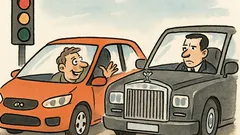 Vtip: Chlap v Kie zastaví u Rolls