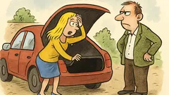 Vtip: Manžel dá blondýnce nové auto a…