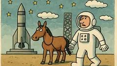 Vtip: Proč nemůže kůň do vesmíru?