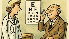 Vtip: Pan Novák přijde k oční lékařce