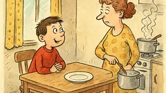 Vtip: Maminko, dnes mi učitel řekl...