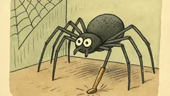 Vtip: Udělá to sedm kroků a klap...