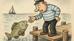 Vtip: Víte, proč ryby nemluví?